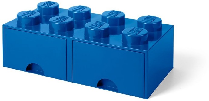 Конструктор LEGO (ЛЕГО) Gear 5005399 8 stud Bright Blue Storage Brick Drawer