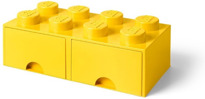 Конструктор LEGO (ЛЕГО) Gear 5005400 8 stud Bright Yellow Storage Brick Drawer