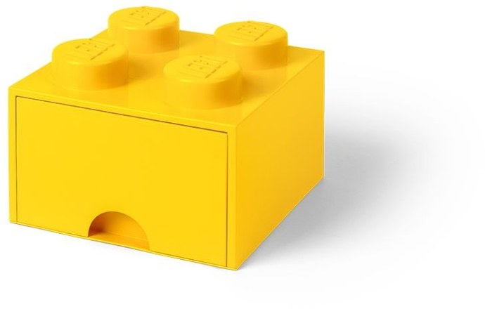 Конструктор LEGO (ЛЕГО) Gear 5005401 4 stud Bright Yellow Storage Brick Drawer