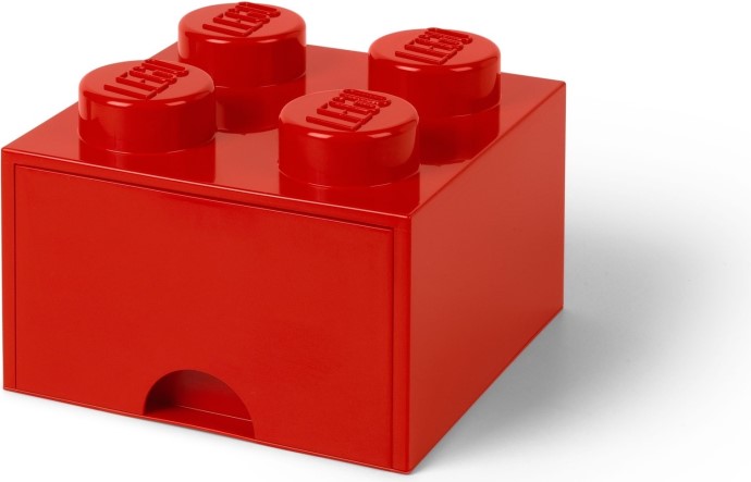 Конструктор LEGO (ЛЕГО) Gear 5006129 LEGO 4 stud Red Storage Brick Drawer