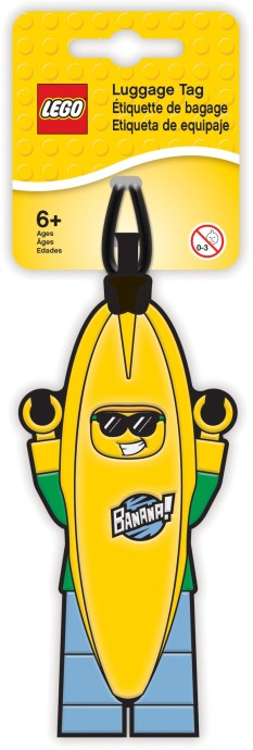 Конструктор LEGO (ЛЕГО) Gear 5005580 LEGO Banana Guy Luggage Tag