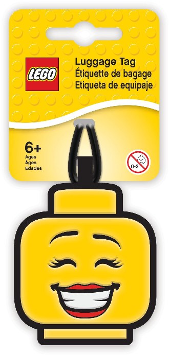 Конструктор LEGO (ЛЕГО) Gear 5005617 Girl Luggage Tag