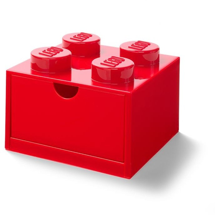 Конструктор LEGO (ЛЕГО) Gear 5005872 4 Stud Red Desk Drawer