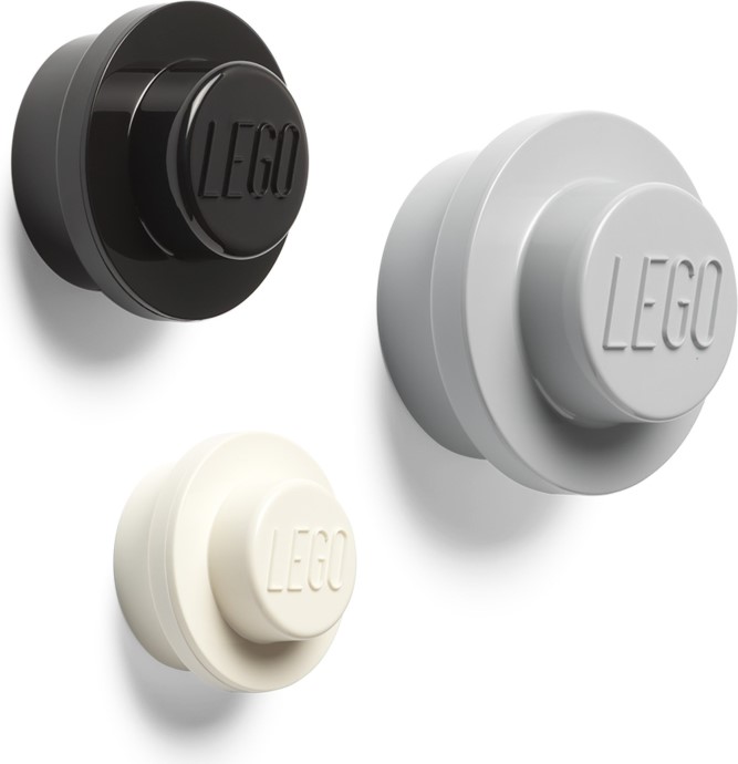 Конструктор LEGO (ЛЕГО) Gear 5005893 White Black and Gray Wall Hanger Set