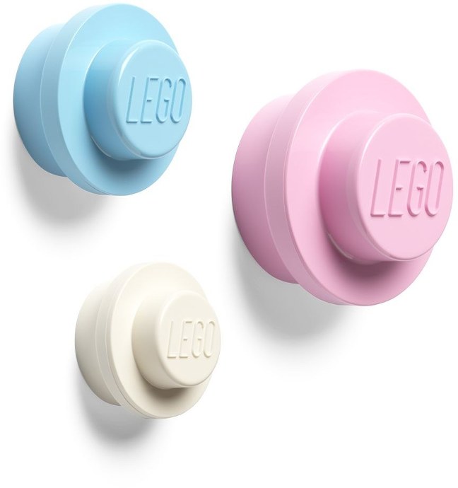 Конструктор LEGO (ЛЕГО) Gear 5005894 Pink Light Blue and White Wall Hanger Set