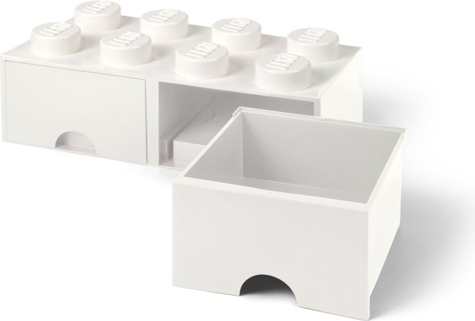 Конструктор LEGO (ЛЕГО) Gear 5006209 LEGO 8 Stud White Storage Brick Drawer