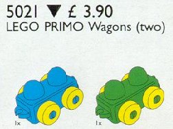 Конструктор LEGO (ЛЕГО) Service Packs 5021 Primo Wagons