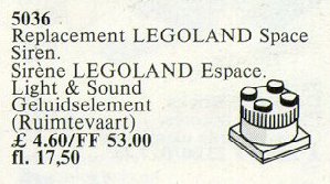 Конструктор LEGO (ЛЕГО) Service Packs 5036 Space Siren