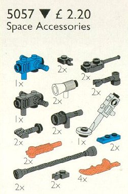Конструктор LEGO (ЛЕГО) Service Packs 5057 Space Accessories