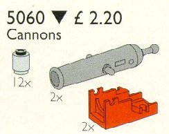Lego cannons with wheels on sale