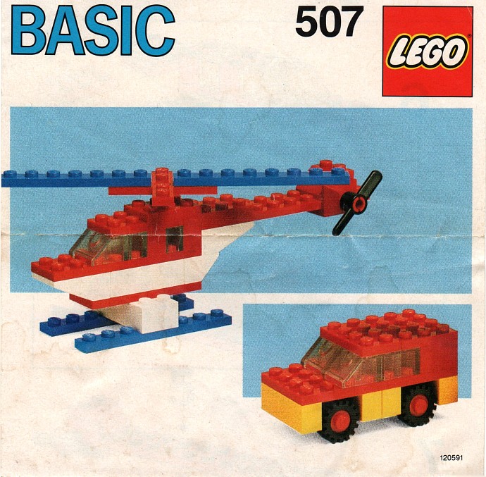 Конструктор LEGO (ЛЕГО) Basic 507 Basic Building Set, 5+