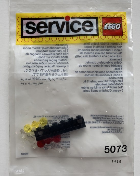 Конструктор LEGO (ЛЕГО) Service Packs 5073 Light Transmitting Elements
