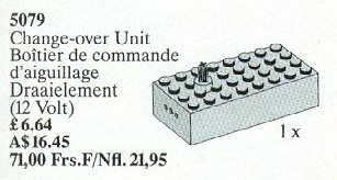 Конструктор LEGO (ЛЕГО) Service Packs 5079 Change-Over Unit 12 V
