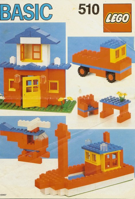 Конструктор LEGO (ЛЕГО) Basic 510 Basic Building Set, 5+