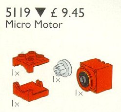 Конструктор LEGO (ЛЕГО) Service Packs 5119 Micro Motor 9 V