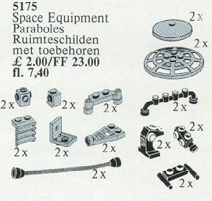 Конструктор LEGO (ЛЕГО) Service Packs 5175 Space Equipment