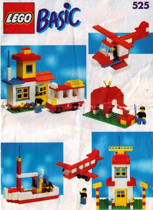 Конструктор LEGO (ЛЕГО) Basic 525 Basic Building Set, 5+