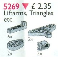 Конструктор LEGO (ЛЕГО) Service Packs 5269 Lift-Arms and Triangles