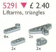 Конструктор LEGO (ЛЕГО) Service Packs 5291 Lift-Arms, Triangles