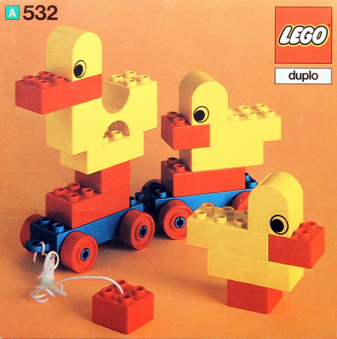 Конструктор LEGO (ЛЕГО) Duplo 532 Pull-Along Ducks
