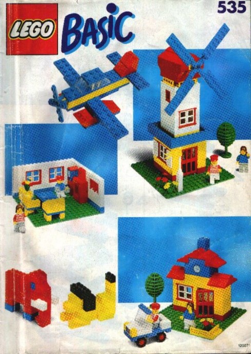 Конструктор LEGO (ЛЕГО) Basic 535 Basic Building Set, 5+
