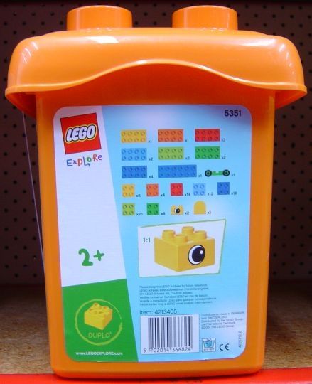 Конструктор LEGO (ЛЕГО) Duplo 5351 Duplo Bucket