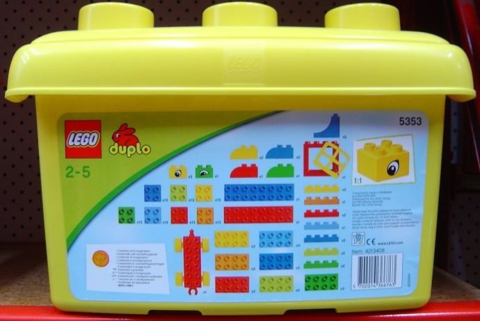 Конструктор LEGO (ЛЕГО) Duplo 5353 Duplo Tub