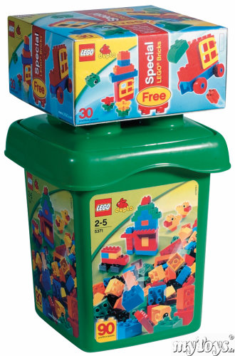 Конструктор LEGO (ЛЕГО) Duplo 5371 Duplo Bucket Green
