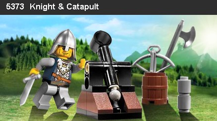 Конструктор LEGO (ЛЕГО) Castle 5373 Knight & Catapult
