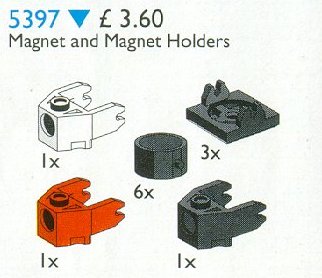 Конструктор LEGO (ЛЕГО) Service Packs 5397 Magnet and Magnet Holder