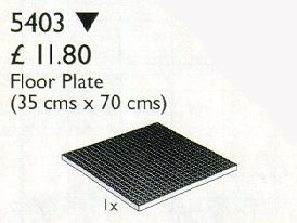 Конструктор LEGO (ЛЕГО) Service Packs 5403 LEGO Scala Floor Plate 35 x 35 cm