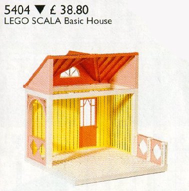 Конструктор LEGO (ЛЕГО) Service Packs 5404 LEGO Scala Basic House