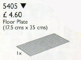 Конструктор LEGO (ЛЕГО) Service Packs 5405 LEGO Scala Floor Plate 17.5 x 35 cm