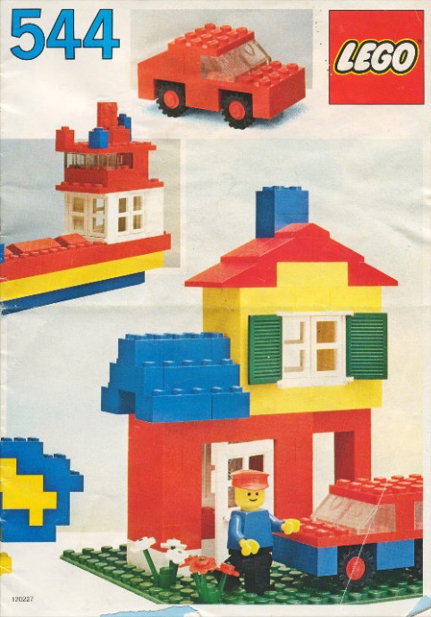 Конструктор LEGO (ЛЕГО) Basic 544 Basic Building Set, 5+