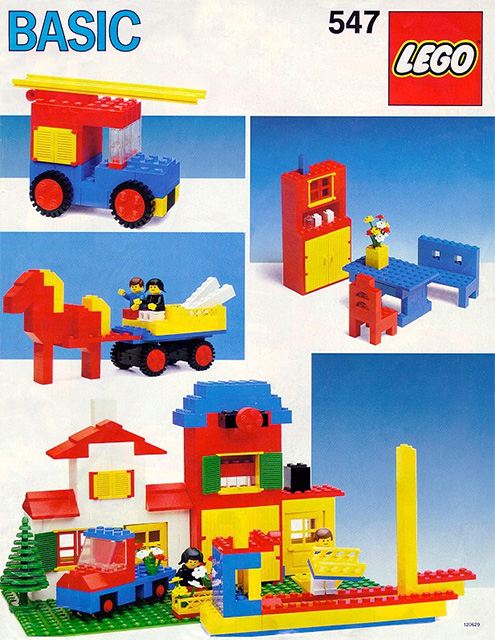 Конструктор LEGO (ЛЕГО) Basic 547 Basic Building Set, 5+