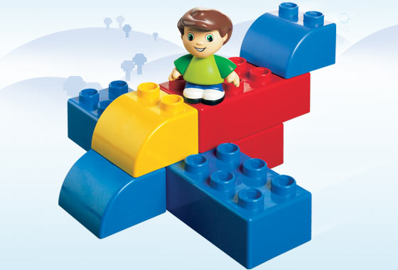 Конструктор LEGO (ЛЕГО) Quatro 5470 My First Quatro Figure