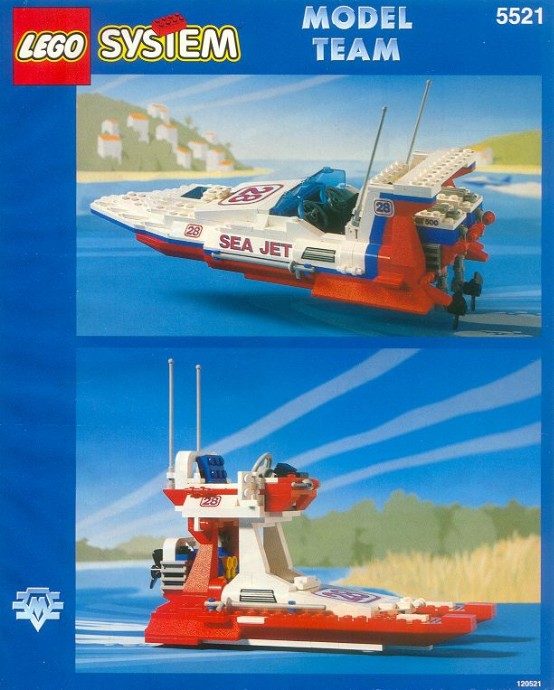 Sea Jet 5521 Model Team