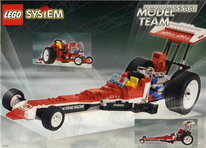 Конструктор LEGO (ЛЕГО) Model Team 5533 Red Fury