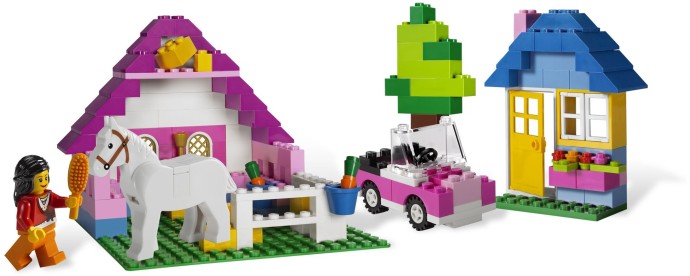 Конструктор LEGO (ЛЕГО) Bricks and More 5560 Large Pink Brick Box