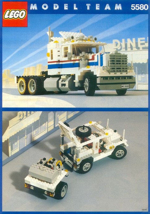 Конструктор LEGO (ЛЕГО) Model Team 5580 Highway Rig