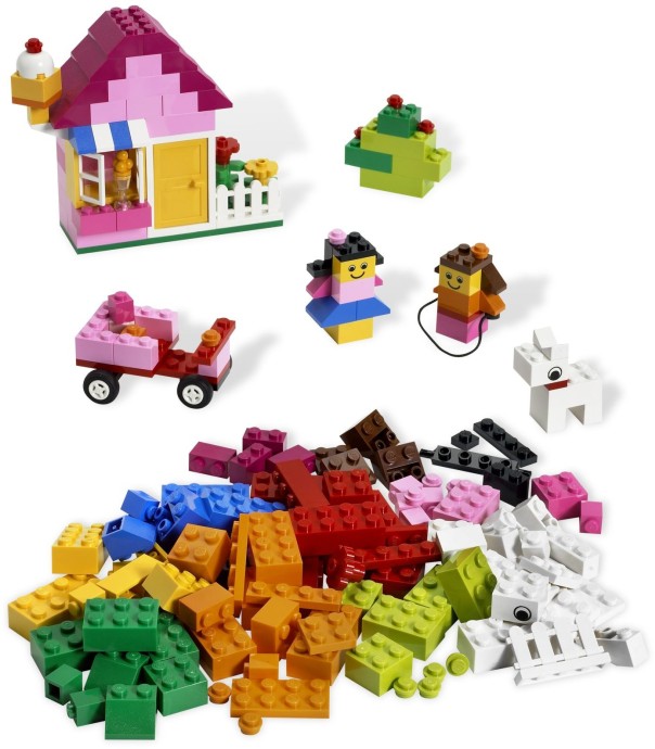 Конструктор LEGO (ЛЕГО) Bricks and More 5585 Pink Brick Box
