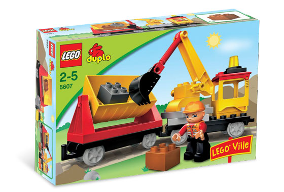 Конструктор LEGO (ЛЕГО) Duplo 5607 Track Repair Train