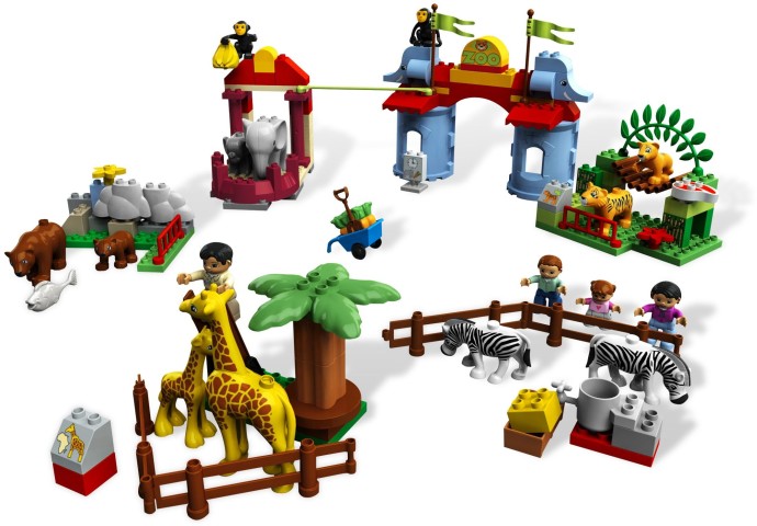 Конструктор LEGO (ЛЕГО) Duplo 5635 Big City Zoo