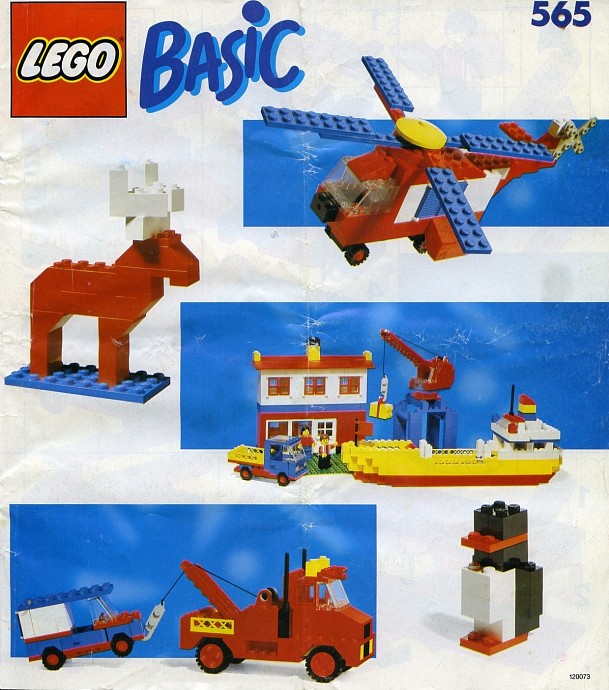 Конструктор LEGO (ЛЕГО) Basic 565 Basic Building Set, 5+