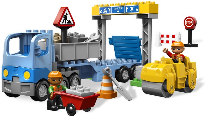 Конструктор LEGO (ЛЕГО) Duplo 5652 Road Construction