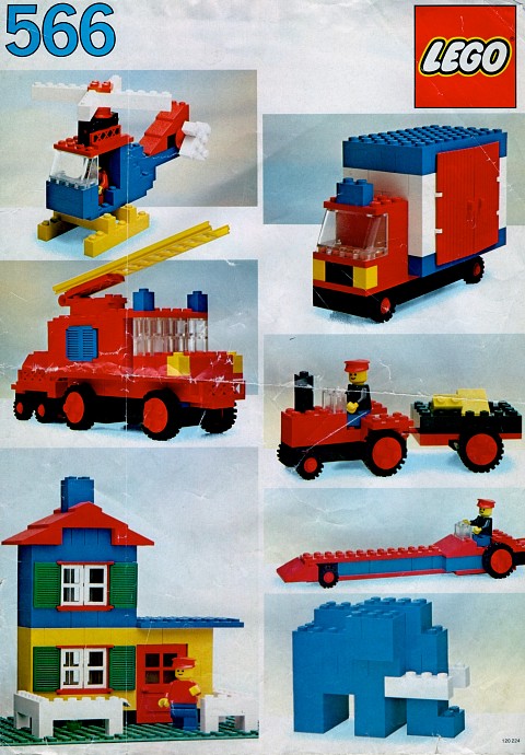 Конструктор LEGO (ЛЕГО) Basic 566 Basic Building Set, 5+