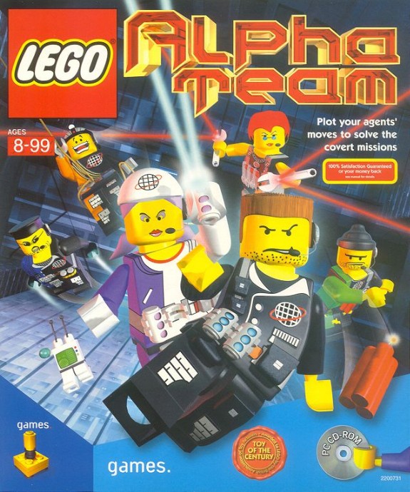 Конструктор LEGO (ЛЕГО) Gear 5714 LEGO Alpha Team