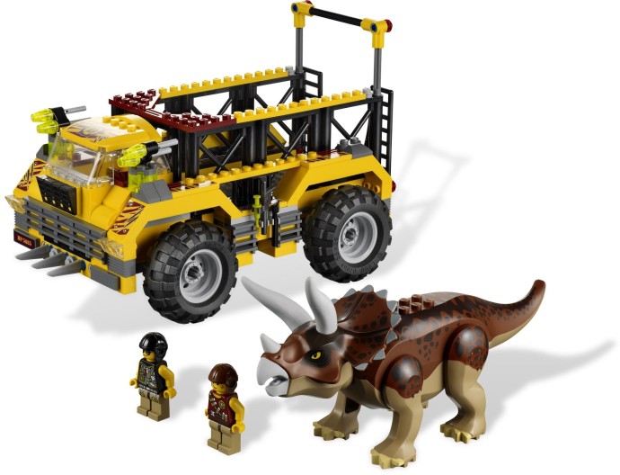 Конструктор LEGO (ЛЕГО) Dino 5885 Triceratops Trapper