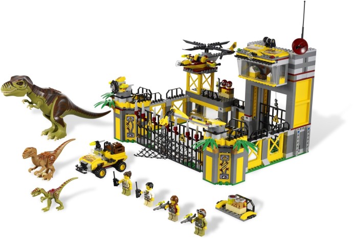Конструктор LEGO (ЛЕГО) Dino 5887 Dino Defense HQ