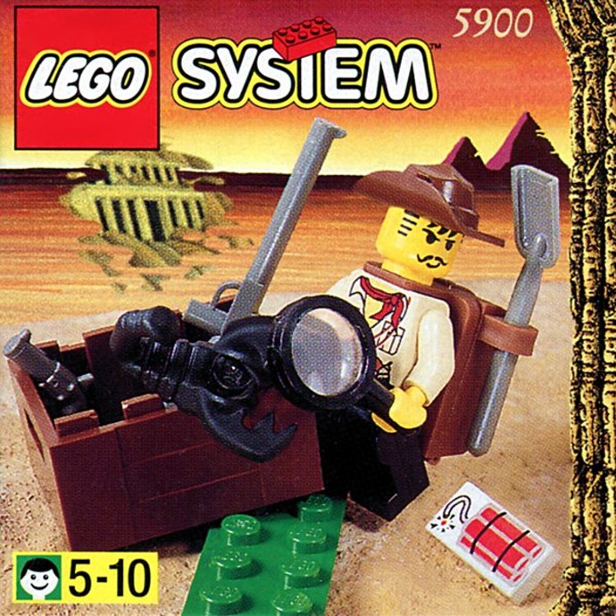 Конструктор LEGO (ЛЕГО) Adventurers 5900 Adventurer - Johnny Thunder